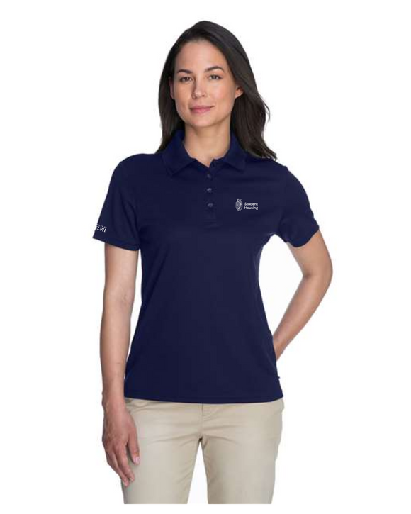 Student Housing Services Women's Moisture Wicking Pique Polo
