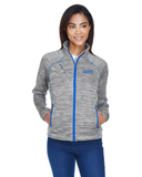 Bishop Mac Ladies Flux Melange Bonded Fleece Full Zip