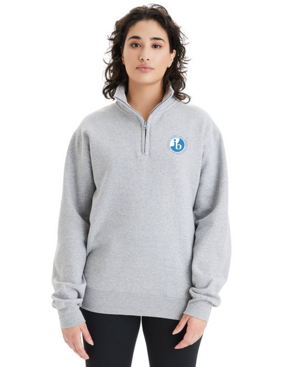 Bishop Mac Champion 1/4 Zip Sweatshirt IB International Baccalaureate PRE ORDER UNTIL OCTOBER 27th