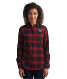 GORBA Women's Cabin Flannel Button Down Shirt