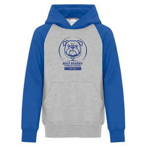 Holy Rosary Youth Two Tone Hooded Sweatshirt