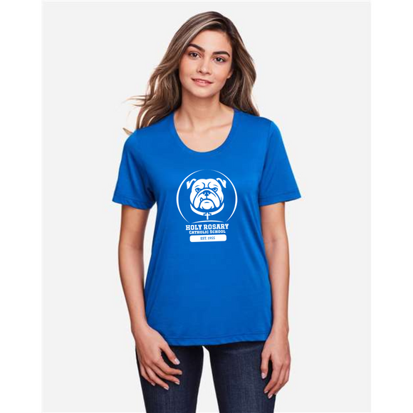 Holy Rosary Ladies Performance T-Shirt
