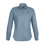 Wellington Brewery Women's LS Denim Shirt