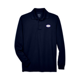 MML Men's Moisture Wicking Long Sleeve Polo
