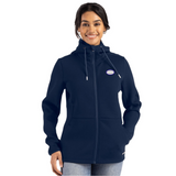 MML Women's Roam Full Zip Hoodie NAVY
