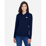 MML Women's Moisture Wicking Long Sleeve Polo