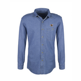 Wellington Brewery Men's LS Denim Shirt