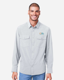 Right at Home Mens Long leeve Lightweight Performance Shirt