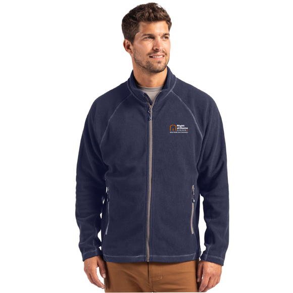 Right at Home Men's Fleece Full Zip