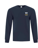 Student Housing Cotton Long Sleeve T-Shirt - Back Design