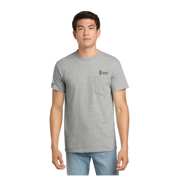 Student Housing Adult Pocketed T-Shirt