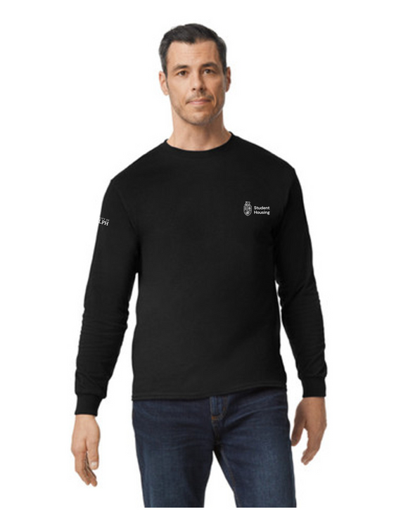 Student Housing Cotton Long Sleeve T-Shirt