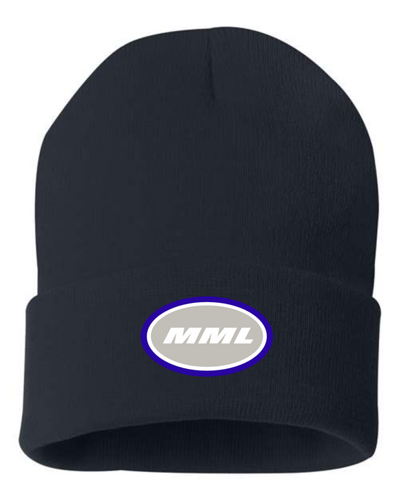 Mattina Mechanical Roll-up Acrylic Knit Toque