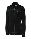 Hi-Tech Gears Women's Helsa Full Zip Knit Fleece Jacket