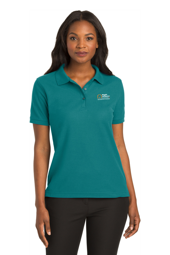 Right at Home Canada Ladies Silk Touch Cotton Polo