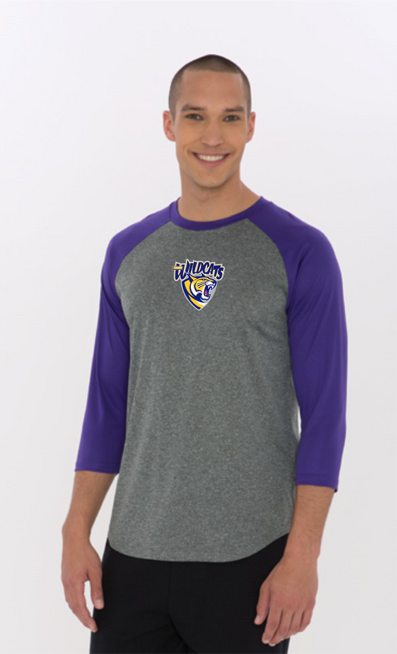 St. John Catholic Adult Wicking Baseball T-Shirt