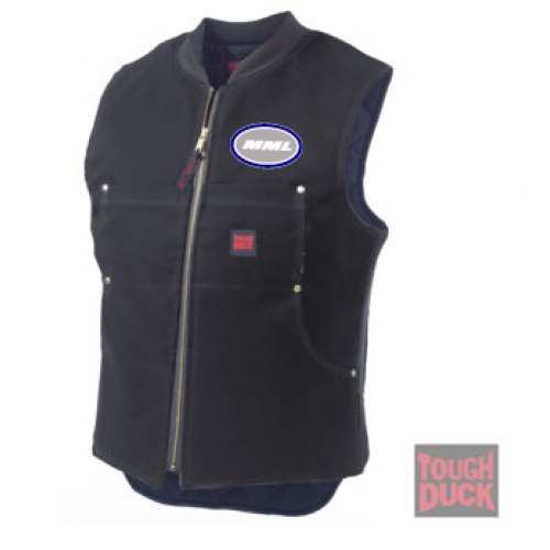 Mattina Mechanical Men's Tough Duck™ Quilt Lined Vest