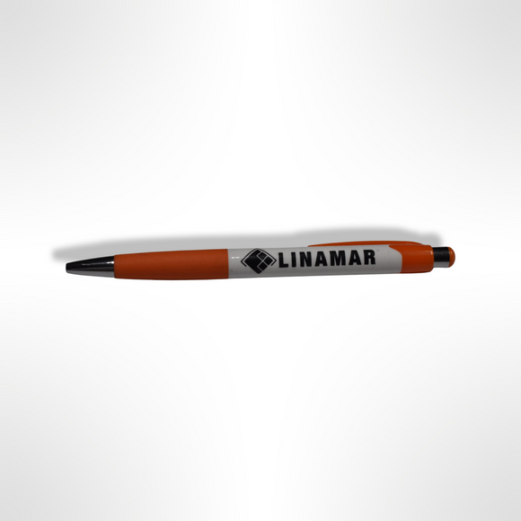 Linamar Orange/White Pen